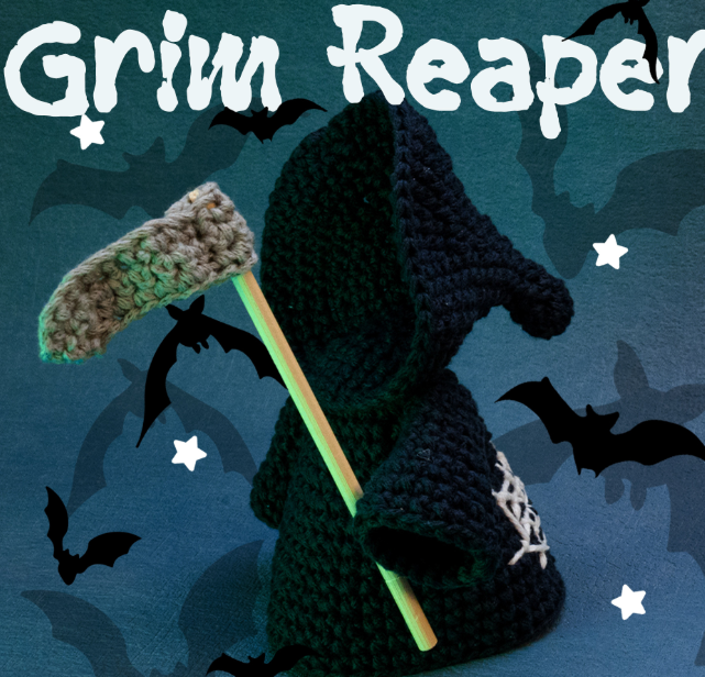 Grim Reaper Amigurumi Crochet Pattern