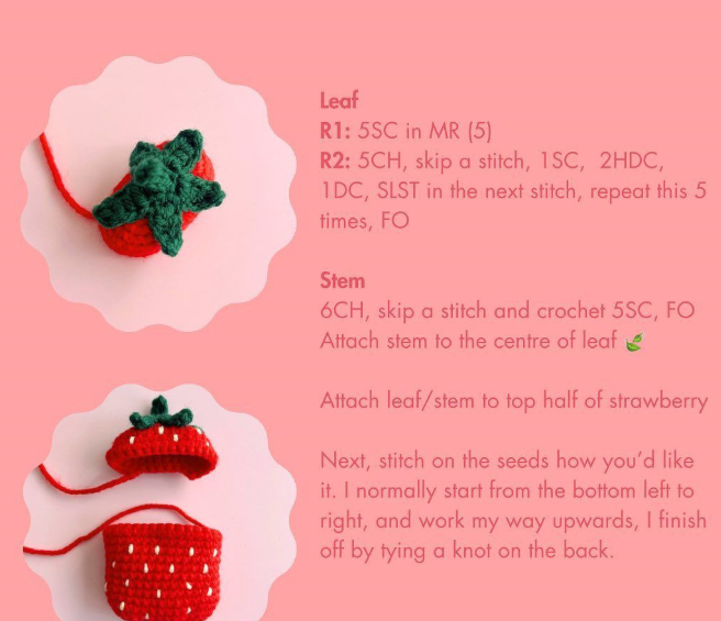 Free Pattern AirPod Case - Leaf & Stem
