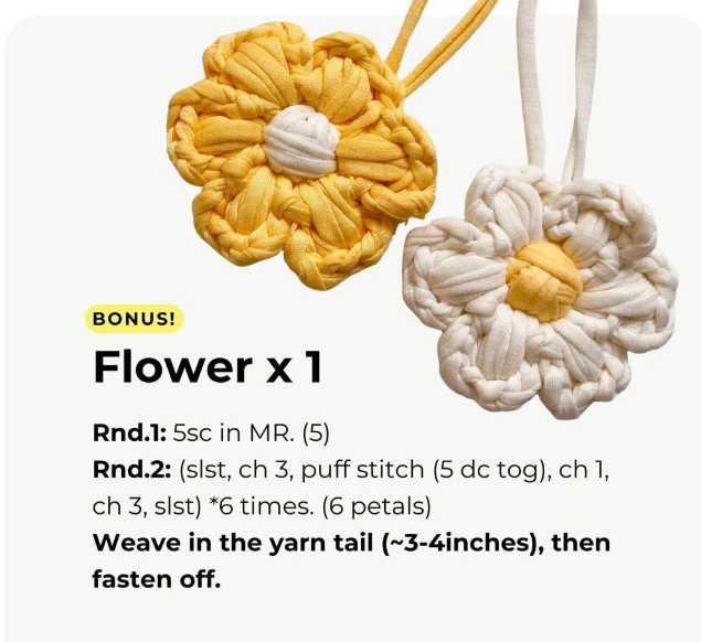 Crochet phone holder bonus flower pattern