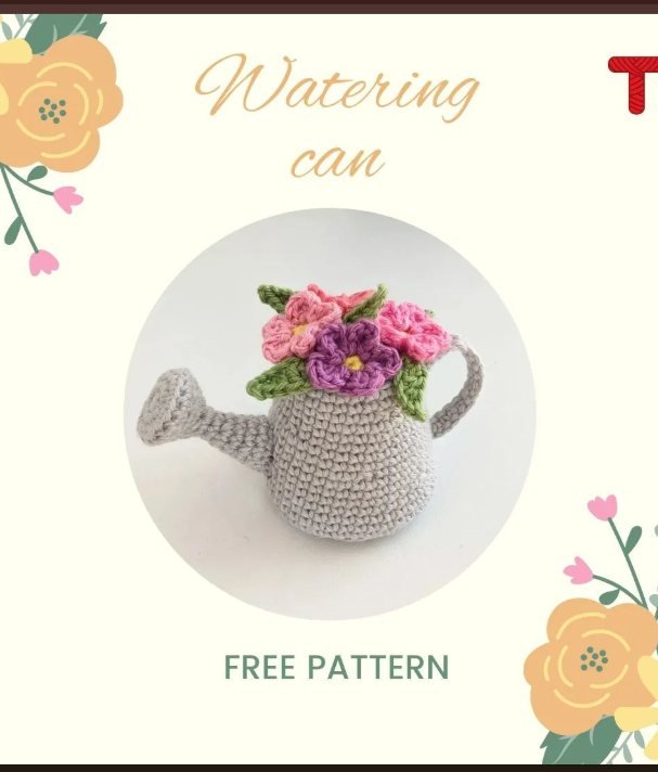 Crochet Small Flowers Free Pattern